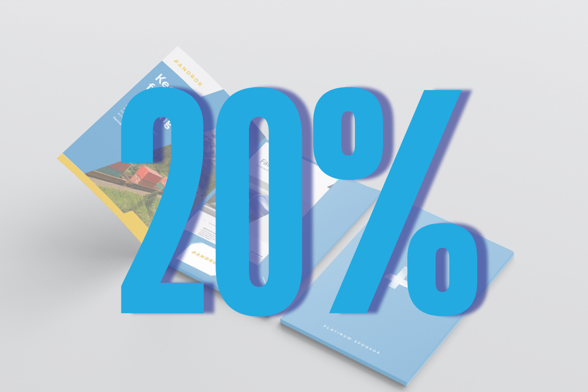 <div class="trix-content">
  <div>
<strong>✅ 20% DISCOUNT</strong> on Folders with slits for business cards until the end of the month!<br><strong>✅ </strong>When you order folders, you also get a <strong>20% DISCOUNT</strong> on business cards!</div>
</div>
